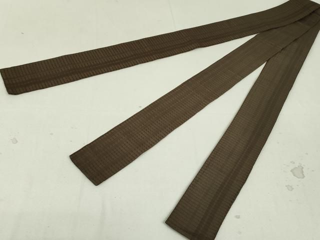 平和屋着物○男性 角帯 吉野間道 樺茶色 正絹 逸品 DAAT7723ob - メルカリ