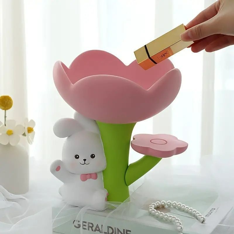 ウサギの小物入れ オーナメント