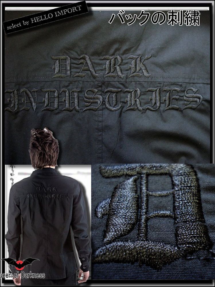 再無 ゴシック メンズ 長袖 シャツ 蝙蝠 服 ファッション パンク 黒 再入荷 rfa216 WWW_KARIMZIABAT_FR