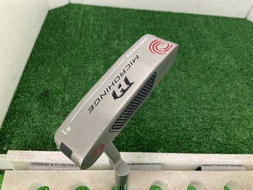 オデッセイ MICROHINGE 1 33インチ パター PT スチール フレックスその他 メンズ 男性用 右利き 右用 Bランク ゴルフクラブ