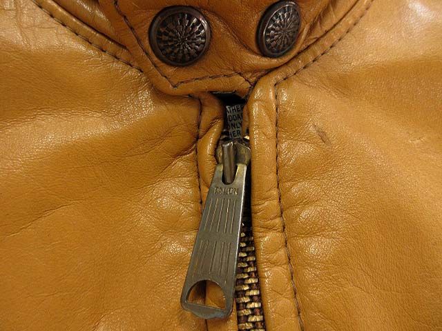 60s 70s ブルックス シングルライダースジャケット 48 XL ボロ 70s US BROOKS ブルックス シングル ライダース ジャケット レザー