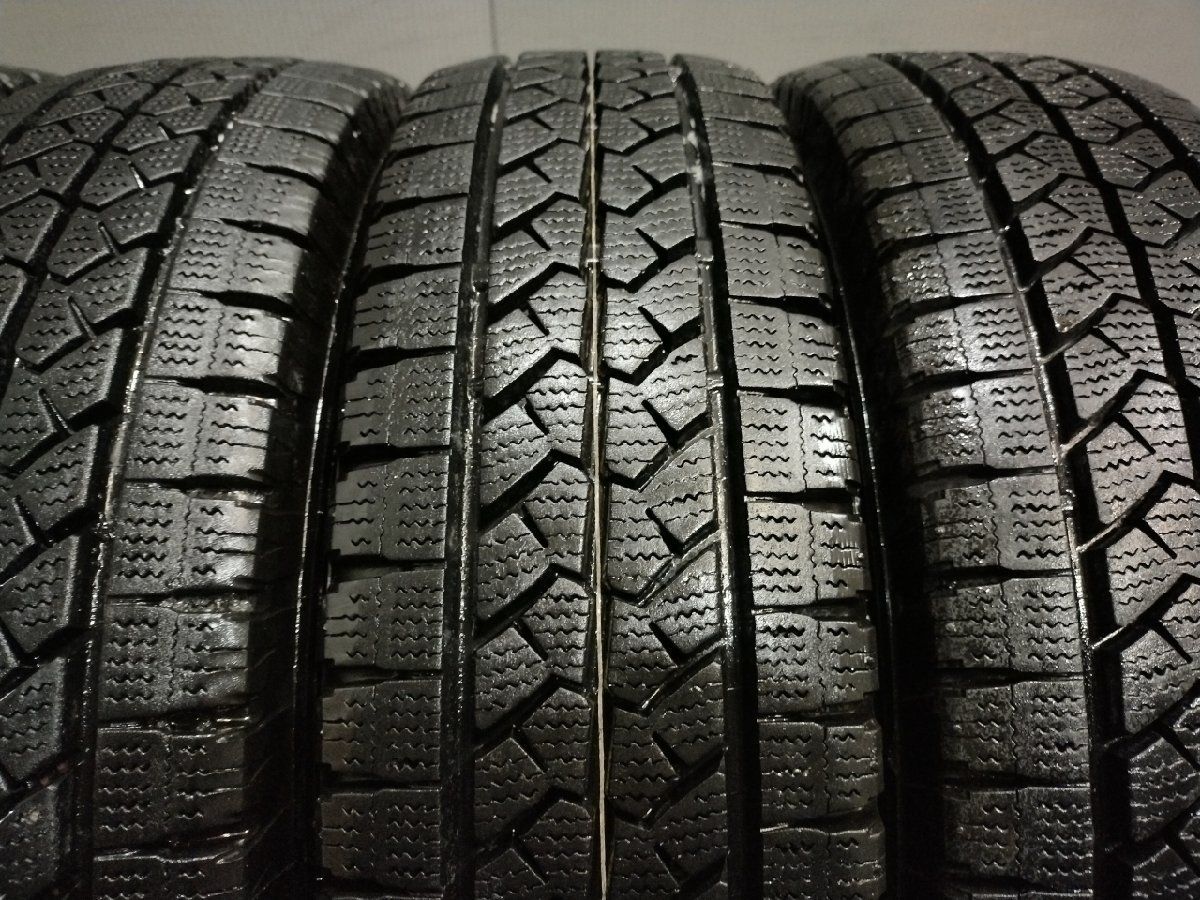 BS BRIDGESTONE BLIZZAK VL1 165R13LT 6PR 13インチ スタッドレス 4本 21～22年製 バリ溝 プロボックス  サクシード等 (VTL031) - メルカリ