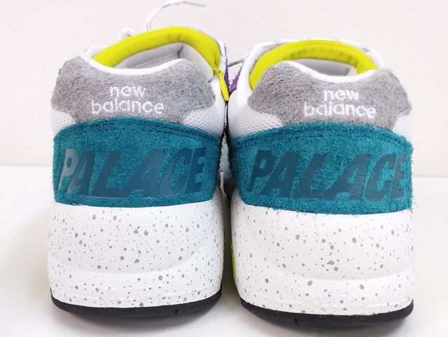 I473 [コラボ] New Balance × PALACE ニューバランス×パレス スニーカー 27.5cm マルチカラー MT580PC2 | G★