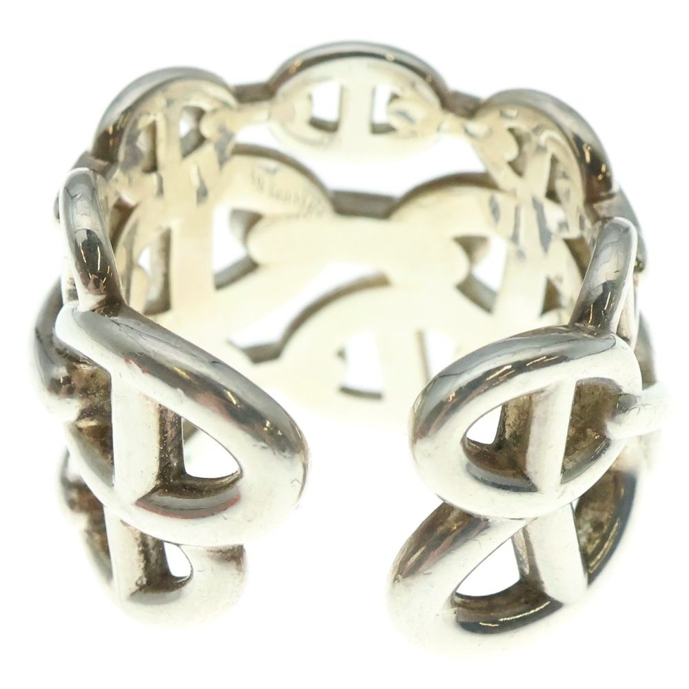 HERMES エルメス シェーヌダンクル アンシェネGM リング SV925 ♯58 シルバー アクセサリー WWW_NOITHATQUANGTHANH_NET