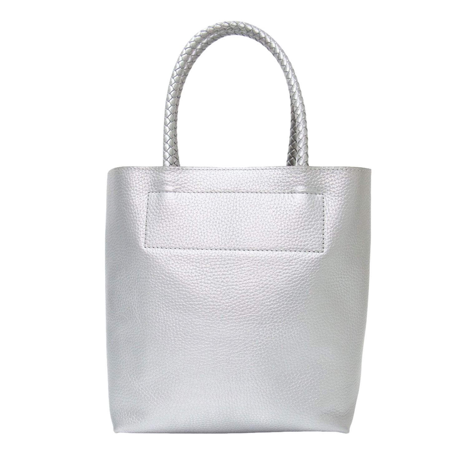 美品 HIROFU ヒロフ レザー トートバッグ チェスタ 本革 メタリック 