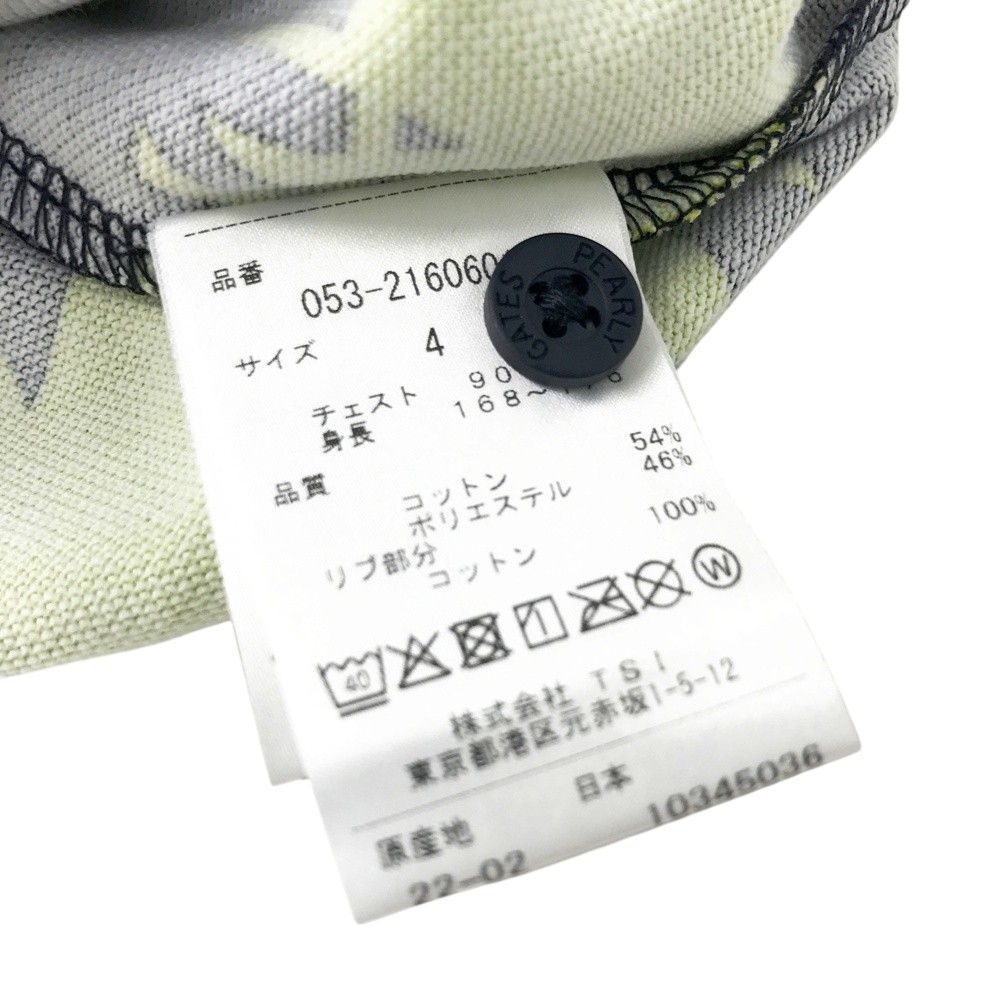 サイズ 4 PEARLY GATES パーリーゲイツ 053-2160601 半袖ポロシャツ ネイビー系 240101531354 ゴルフウェア メンズ ストスト LLC-HASEGAWATOSO_COM