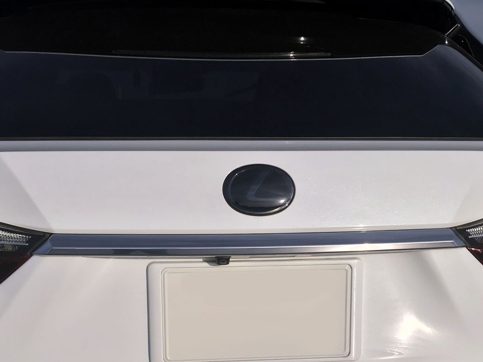 Tint+カット済み エンブレム スモークフィルム レクサスRX 20系(スモーク20％ 前後セット) RX200t/RX350/RX450h AGL20W/GGL20W/GYL20W型