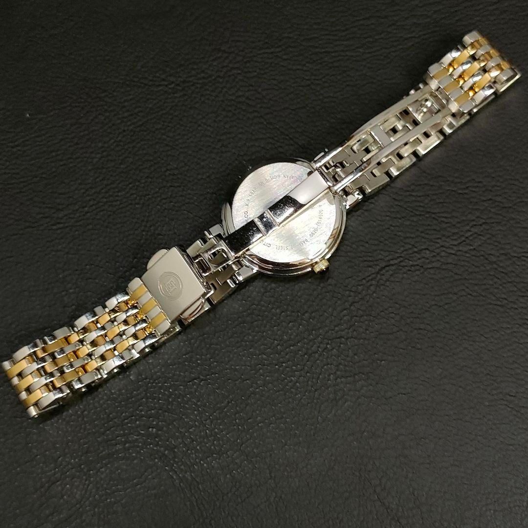 極美品 稼働品 CITIZENシチズン エクシード ホワイト シルバー