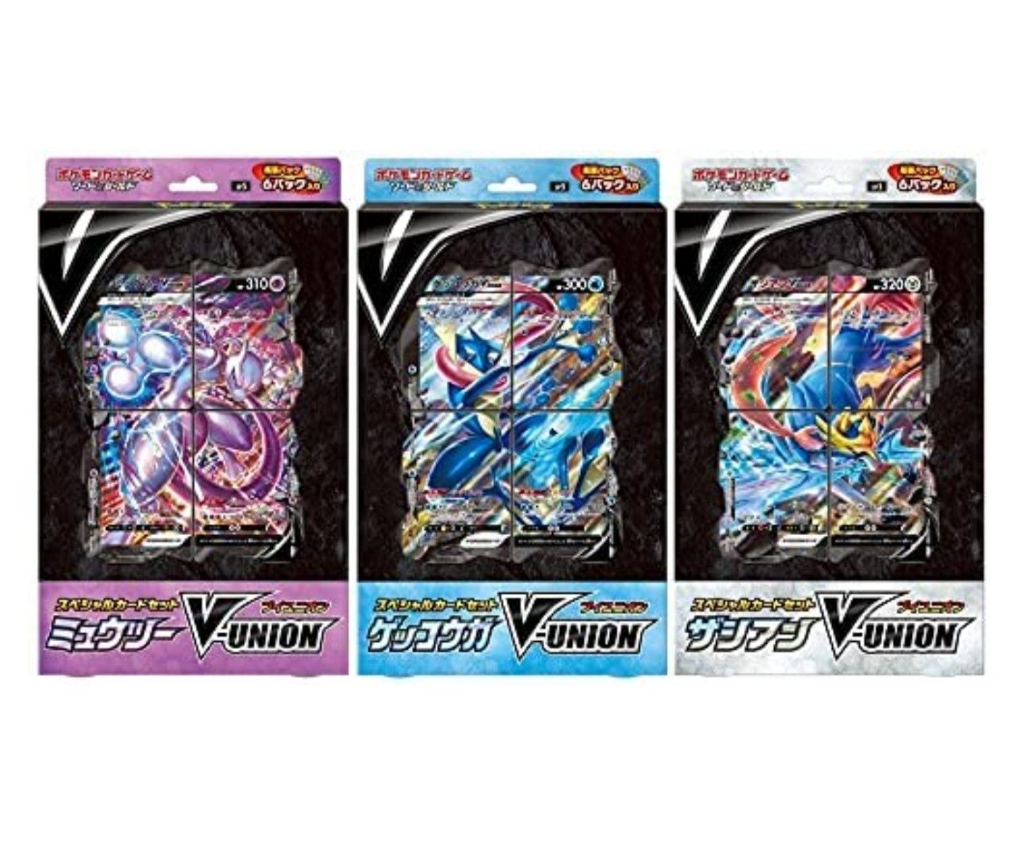 ポケカ スペシャルカードセット V-UNION ミュウツー ゲッコウガ