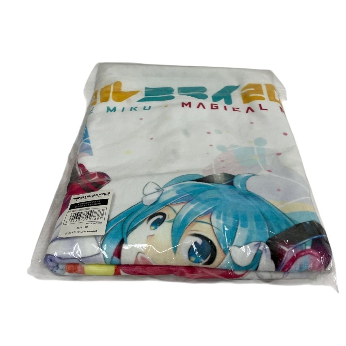 【信頼】 マジカルミライ 2018 KEIversion ビッグフォトタオル 初音ミク タオル・ハンカチ