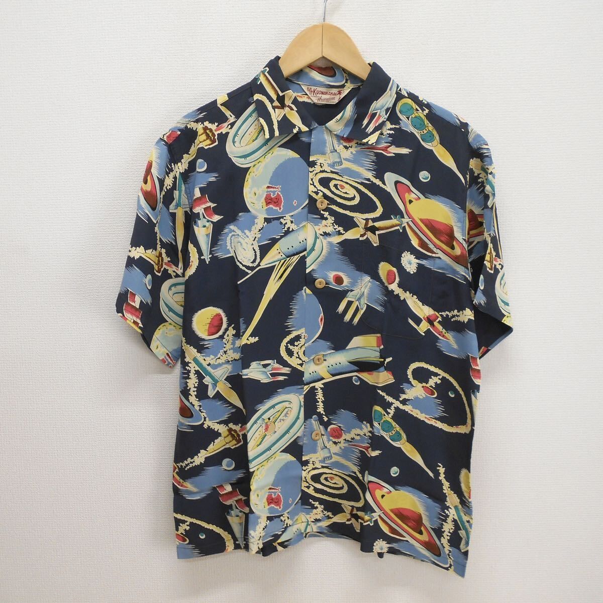 SUN SURF サンサーフ M32114 THE SPACE SHIP アロハシャツ ハワイアン
