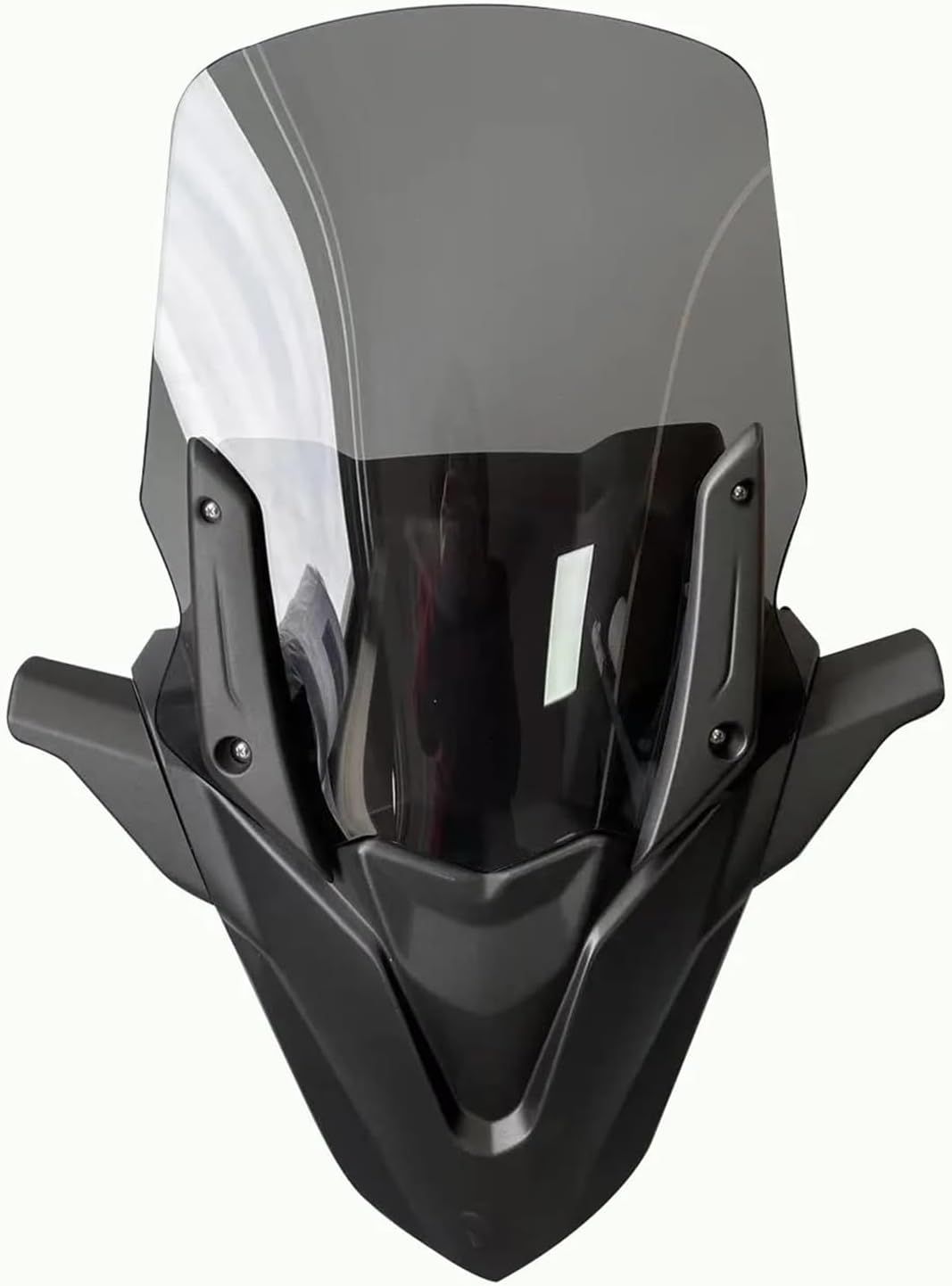 モーターサイクルフロントガラ Nmax155用 Nmax用 Nmax155用 Nmax用 フロントマスクパネル付きフロントガラス 改造バイクパーツ ウインドシールド(64CM smoke 2pcs)