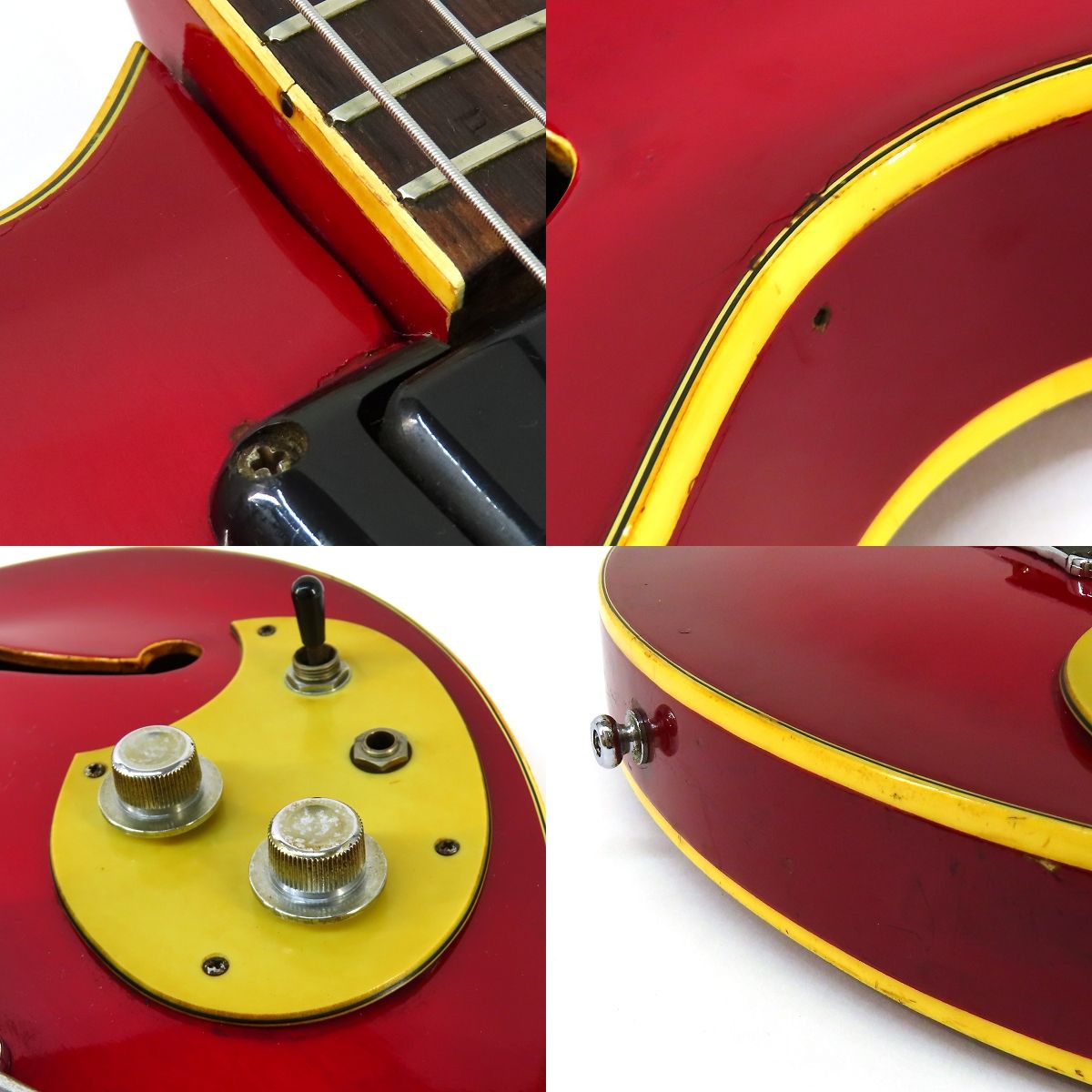 Mosrite モズライト Avenger チェリー セミアコ セミ