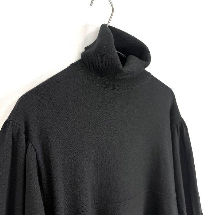 ドゥロワー Drawer タートルネックAラインニットワンピース