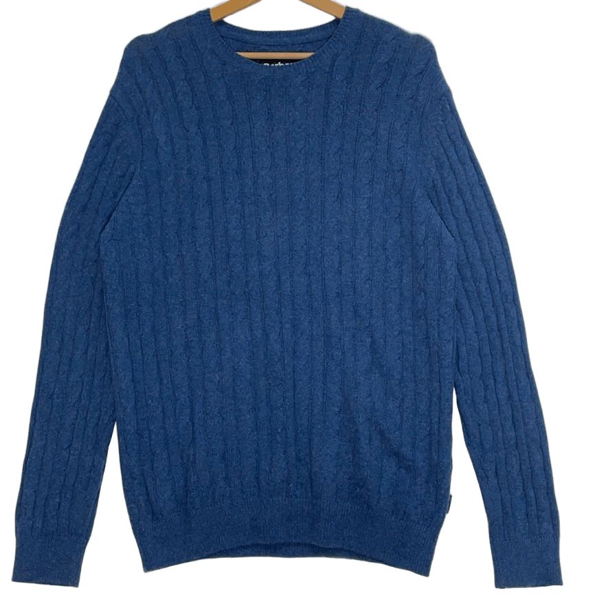 Barbour クルーネックニット Sale!」 BARBOUR 「WHITE LABEL