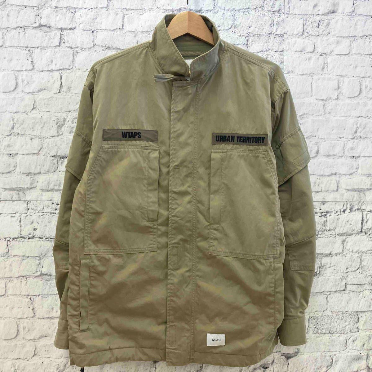 WTAPS D90 JACKET 21SS ダブルタップス フィールドジャケット ミリタリージャケット 211WVDT-JKM01 サイズ01 -  メルカリ