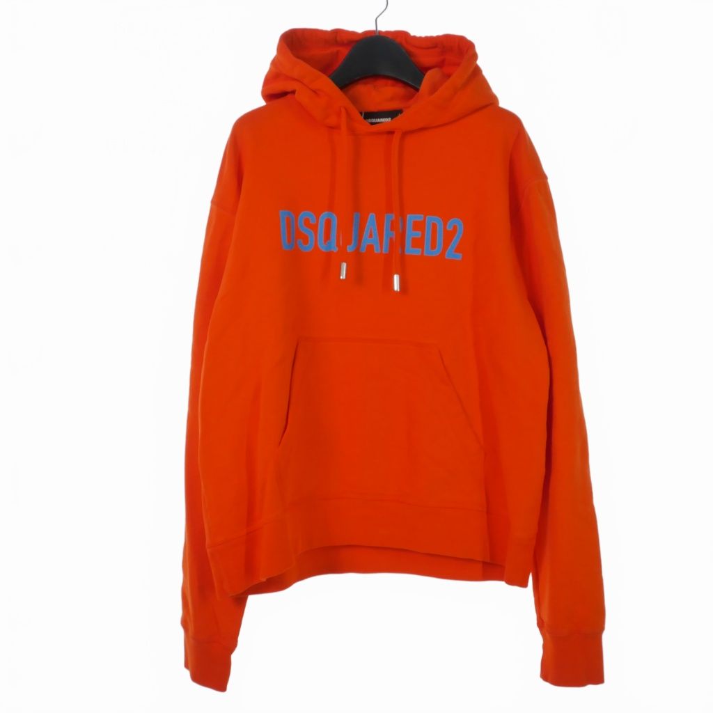 ディースクエアード DSQUARED2 22AW ロゴ プリント パーカー 