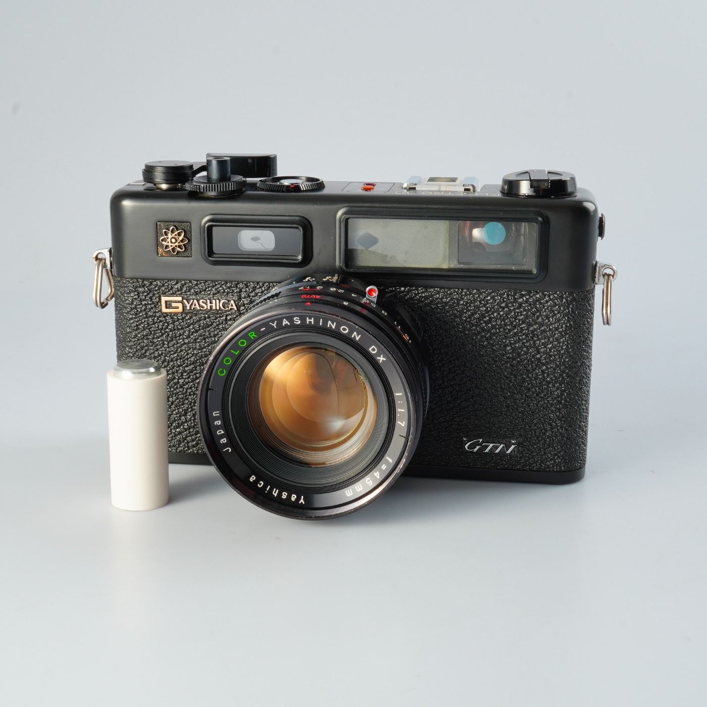 SERVICED - TESTED YASHICA ヤシカ Electro 35 GTN Black 45mm F 1.7 Battery Adapter レンジファインダーフィルムカメラ