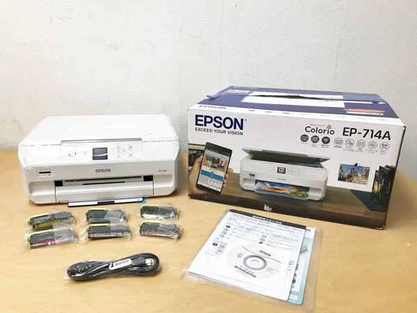 EPSON 【未使用】エプソン インクジェットプリンター 複合機 カラリオ