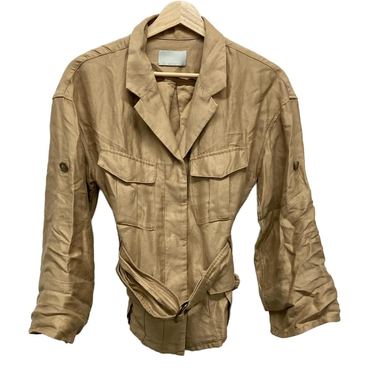 お値下げ　エストネーション　シアージャケット　M 36サイズ お値下げ エストネーション シアージャケット M 36サイズ - メルカリ