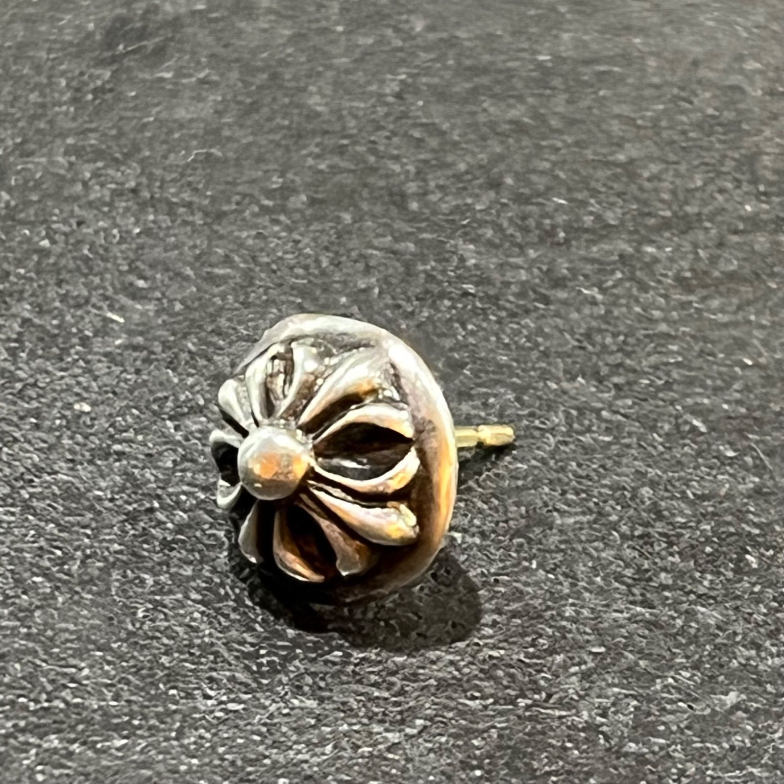 CHROME HEARTS クロスボール スタッドピアス クロムハーツ シルバー925