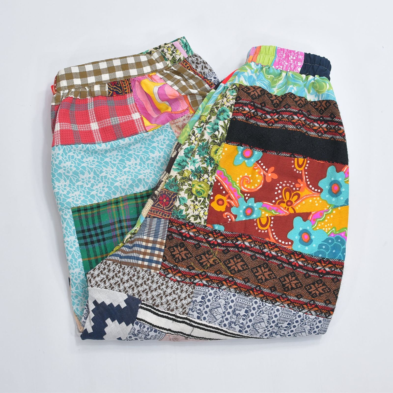 Remake リメイク ハンドメイド テキスタイル パッチワーク キルト  