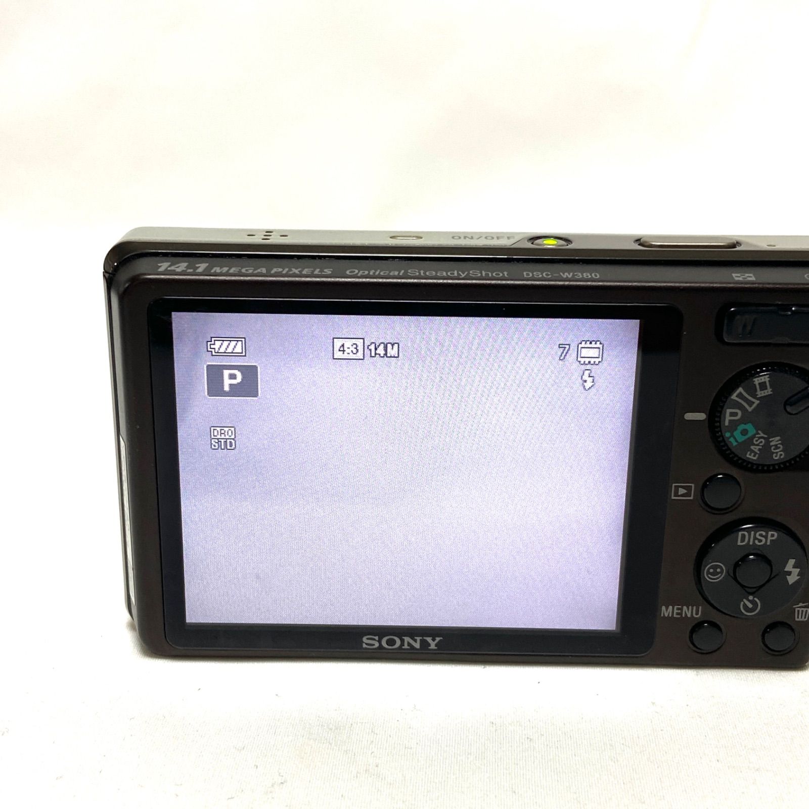 SONY Cyber-shot DSC-W380 コンパクトデジタルカメラ ソニー 
