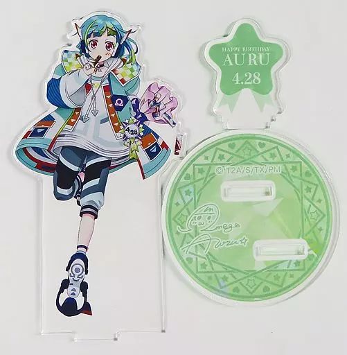 中古】アクリルスタンド・アクリルパネル 御芽河あうる アクリル