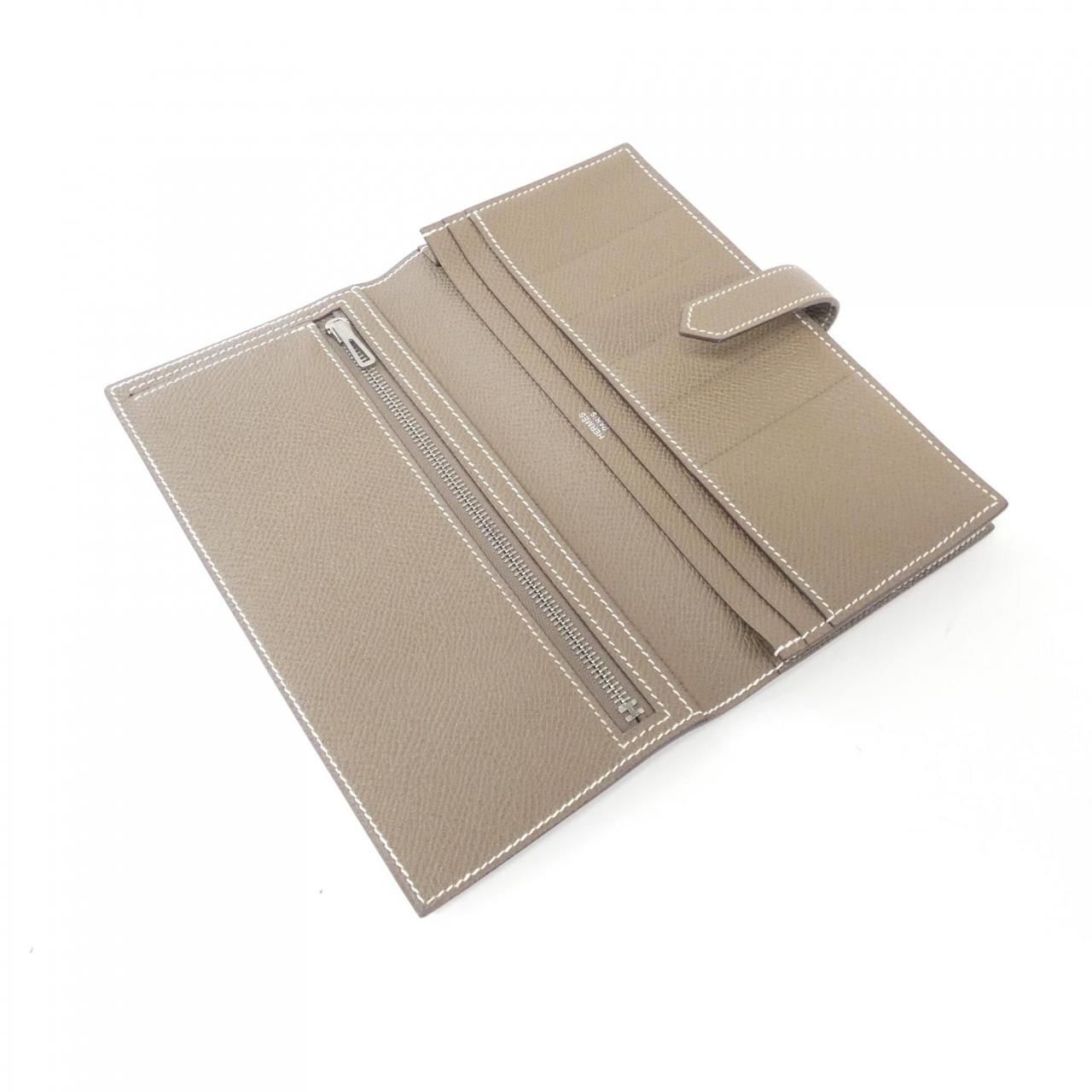 HERMES エルメス ベアン 長財布 二つ折財布 L刻印 駅南やまご質店