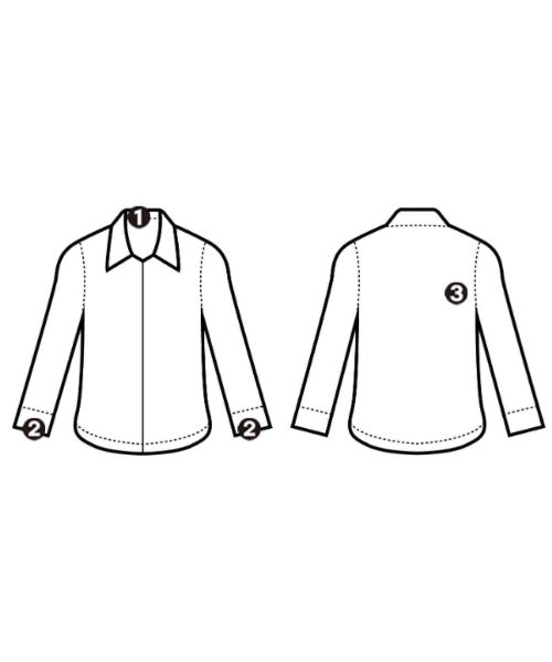 香水 FRAY ドレスシャツ メンズ 古着