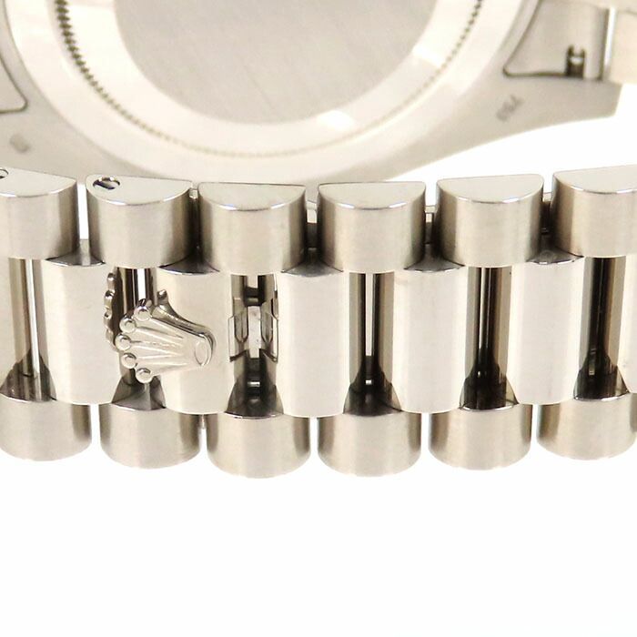 ROLEX ロレックス デイデイト2 218239 M番 ブルー文字盤 K18WG