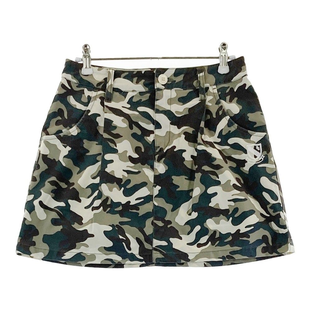 パーリーゲイツ レディーススカート カモフラ柄 サイズ0