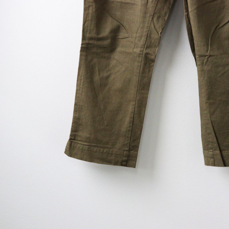 プランテーションPlantation コットンリネンストレッチ製品染めポケット切替パンツ モカS Plantationのフリマアイテム一覧