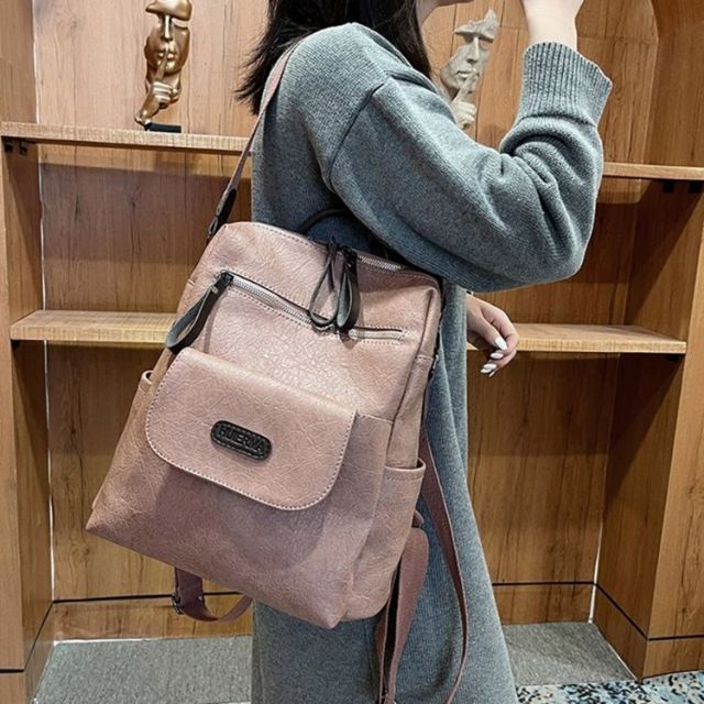 レトロデザイン 通学リュック