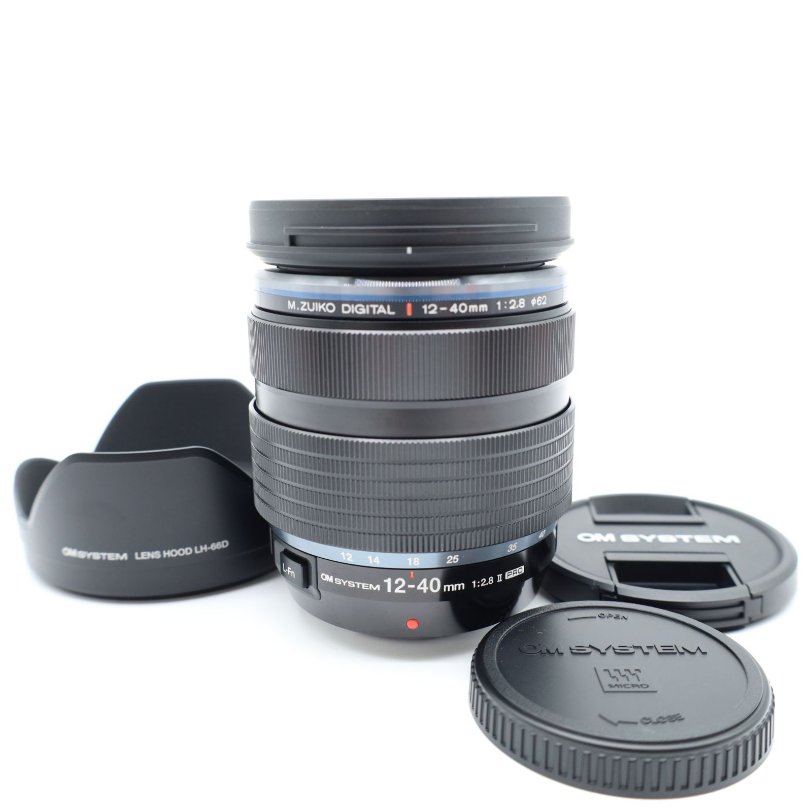 新品級 ☆ OM SYSTEM/オリンパス M.ZUIKO DIGITAL ED 12-40mm F2.8 PRO II