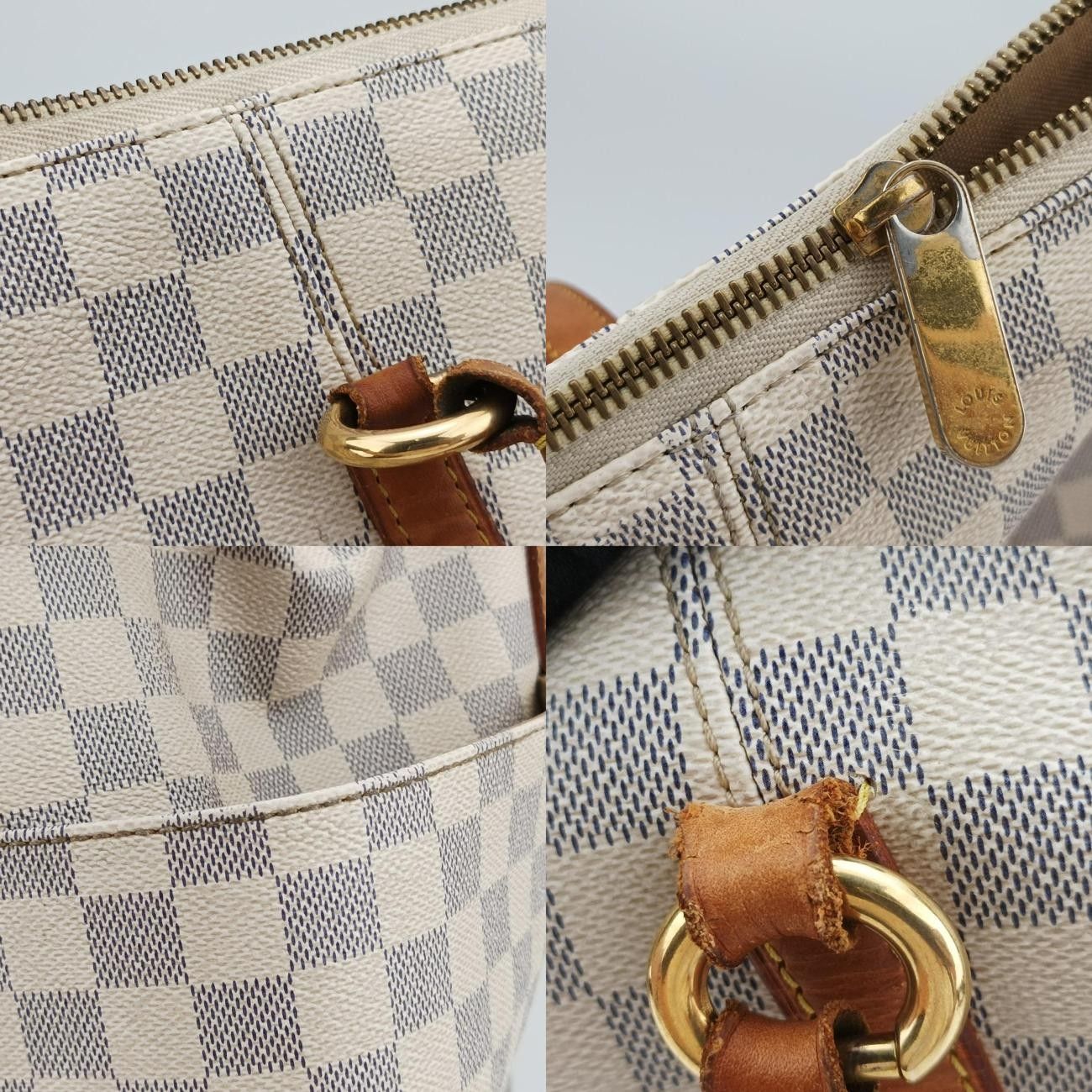 VuittonトータリーGMアズールダミエキャンバスN51263DU0180