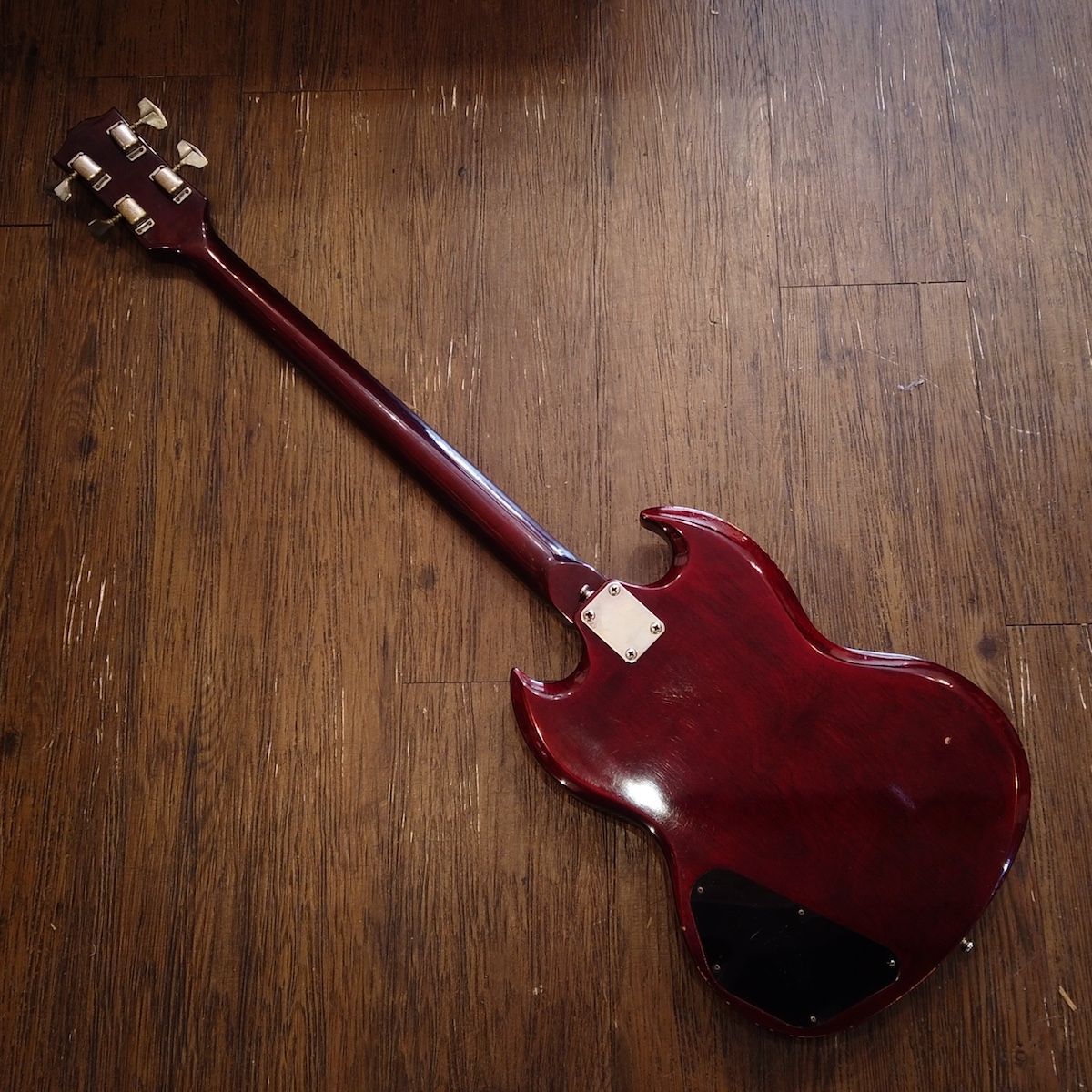 Greco EB-270 MIJ 1970s Japan Electric Bass - Cherry Red