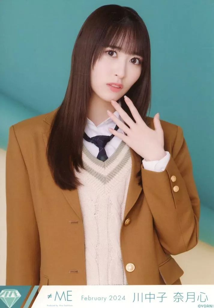 ノイミー ノットイコールミー ≠ME 川中子奈月心 直筆 サイン入り チェキ 中古】生写真(女性) ノットイコールミー(≠ME)/川中子奈月心