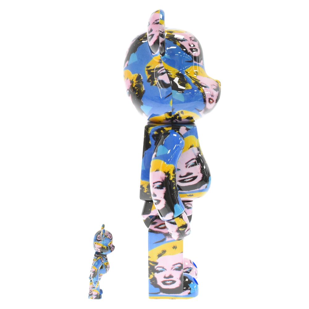 ベアブリックマリリンモンローMarilyn Monroe MEDICOM TOY (メディコムトイ) BE@RBRICK Andy Warhol Marilyn