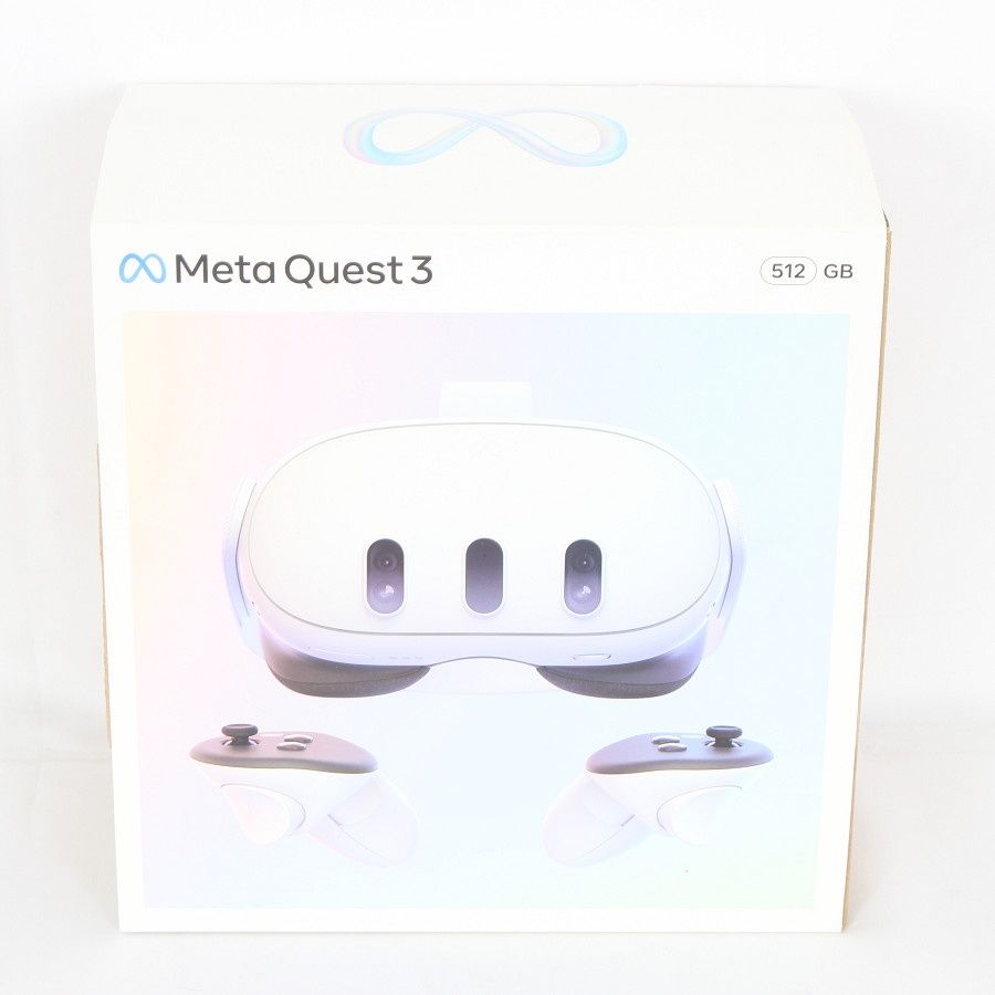 美品】Meta Quest 3 512GB VR ヘッドマウントディスプレイ