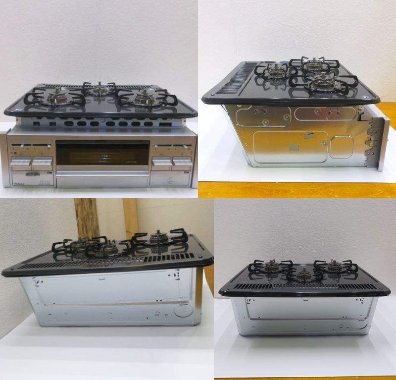 Paloma ビルトインガスコンロ P1633A0WHV 3口 送料込み（神奈川県横浜 