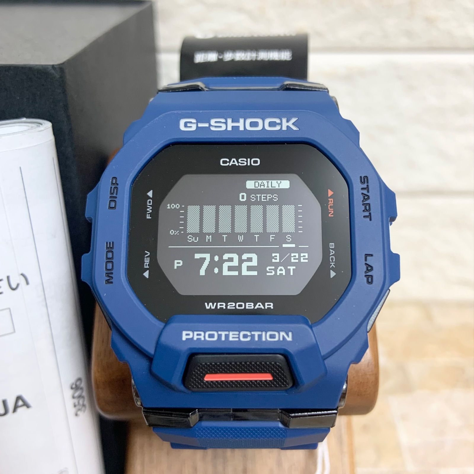 未使用】G-SHOCK G-SQUAD CBD-200-2 Bluetooth CASIO 付属品有り 