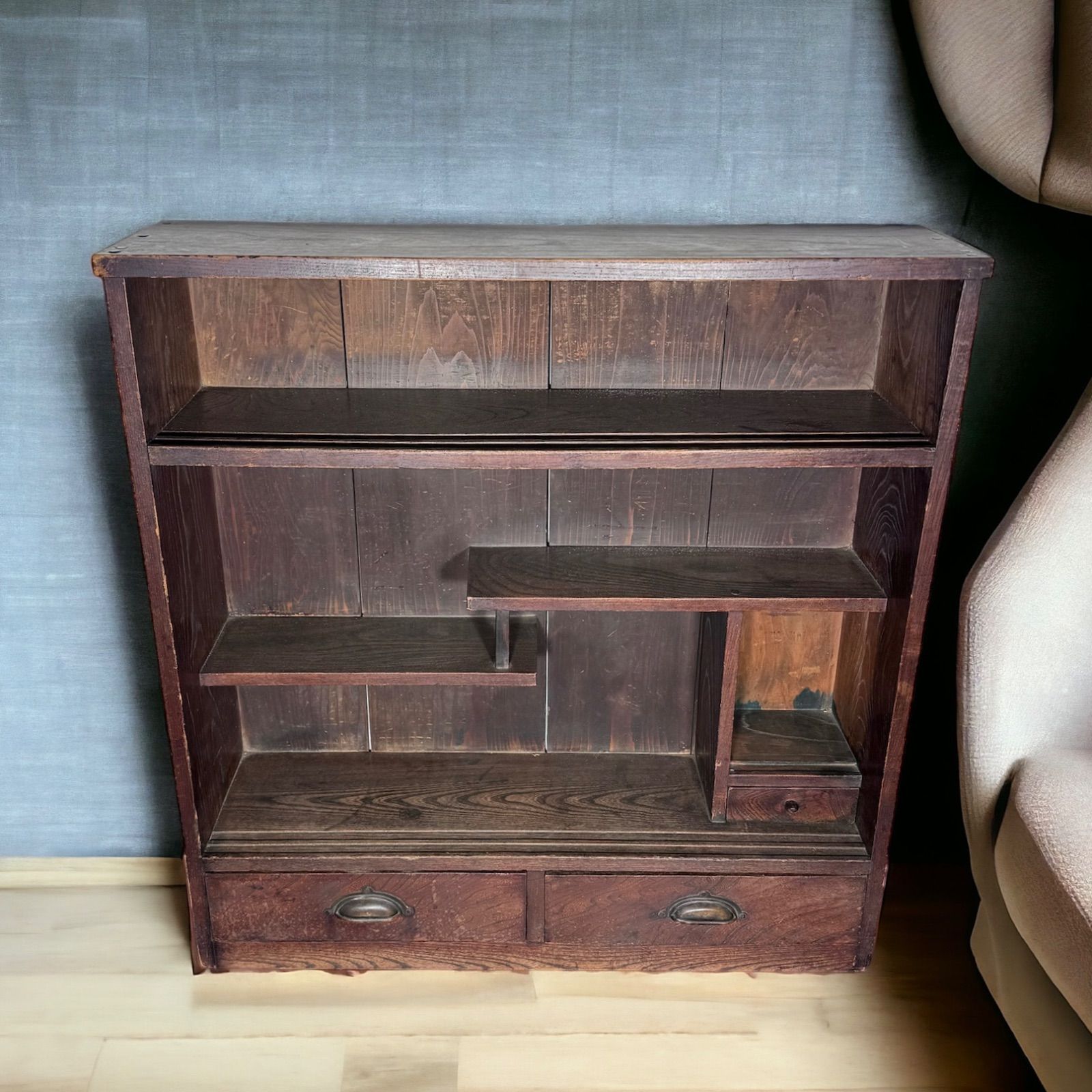 ヴィンテージ 和箪笥 5杯 飾り棚 昭和レトロ 古道具 古民家 楽天市場】古き良き和箪笥が現代に 和箪笥 箪笥 サイドテーブル