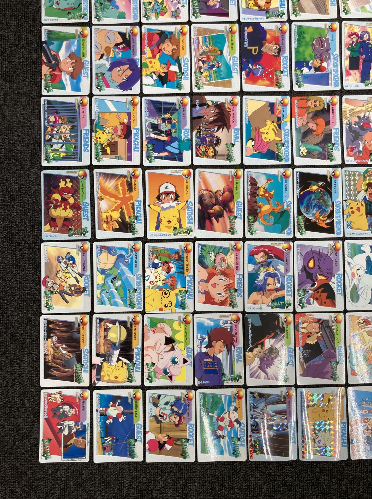 バンダイ　ポケモン　アニメコレクション　39枚　まとめ売り　セット ポケモン アニメコレクション】87枚【セット売り】 - メルカリ