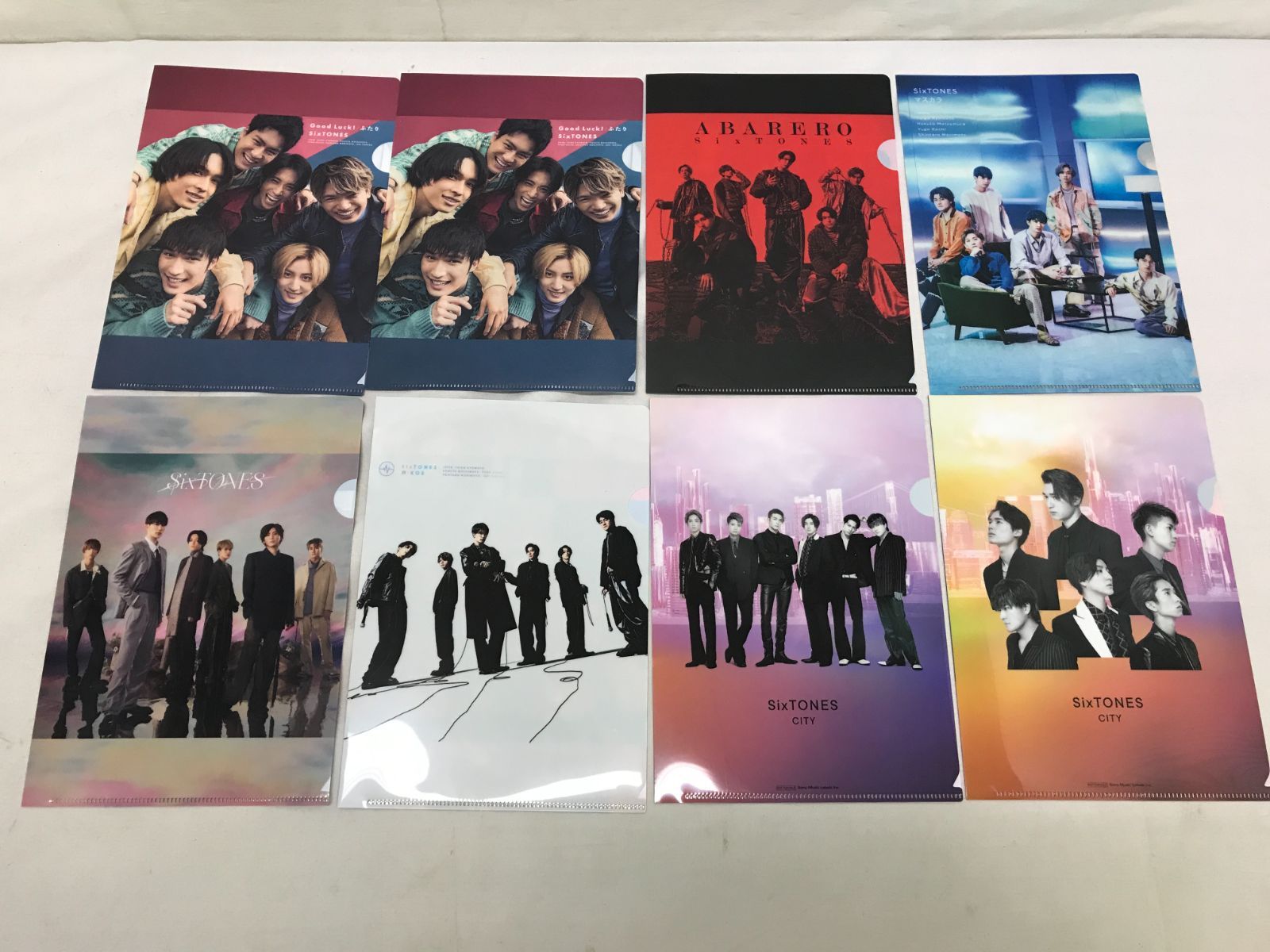 SixTONES CD特典 クリアファイル ステッカー ツアーグッズ 他 ジェシー