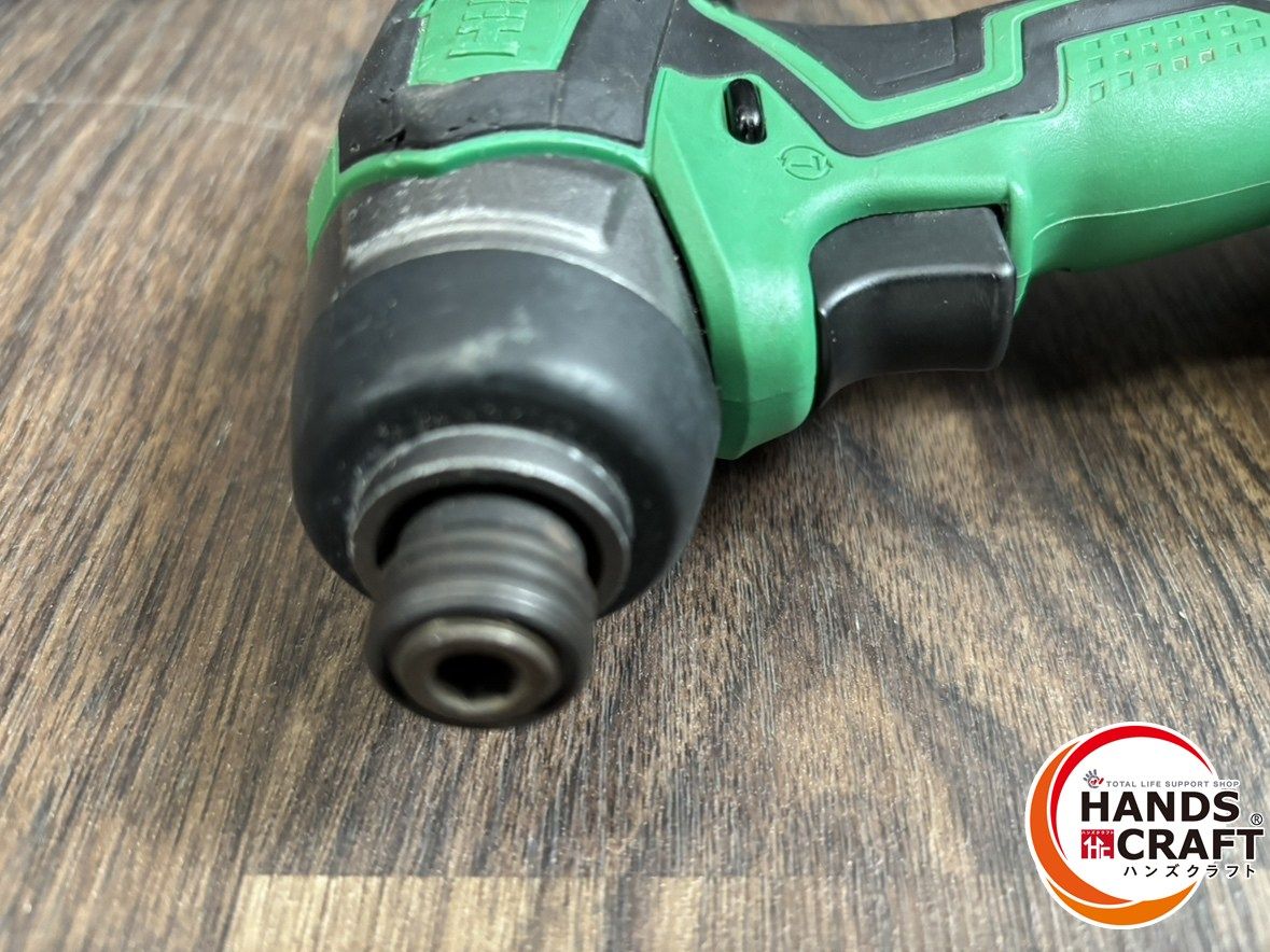 中古】HIKOKI 18V用 コードレスインパクトドライバー WH18DB 本体のみ