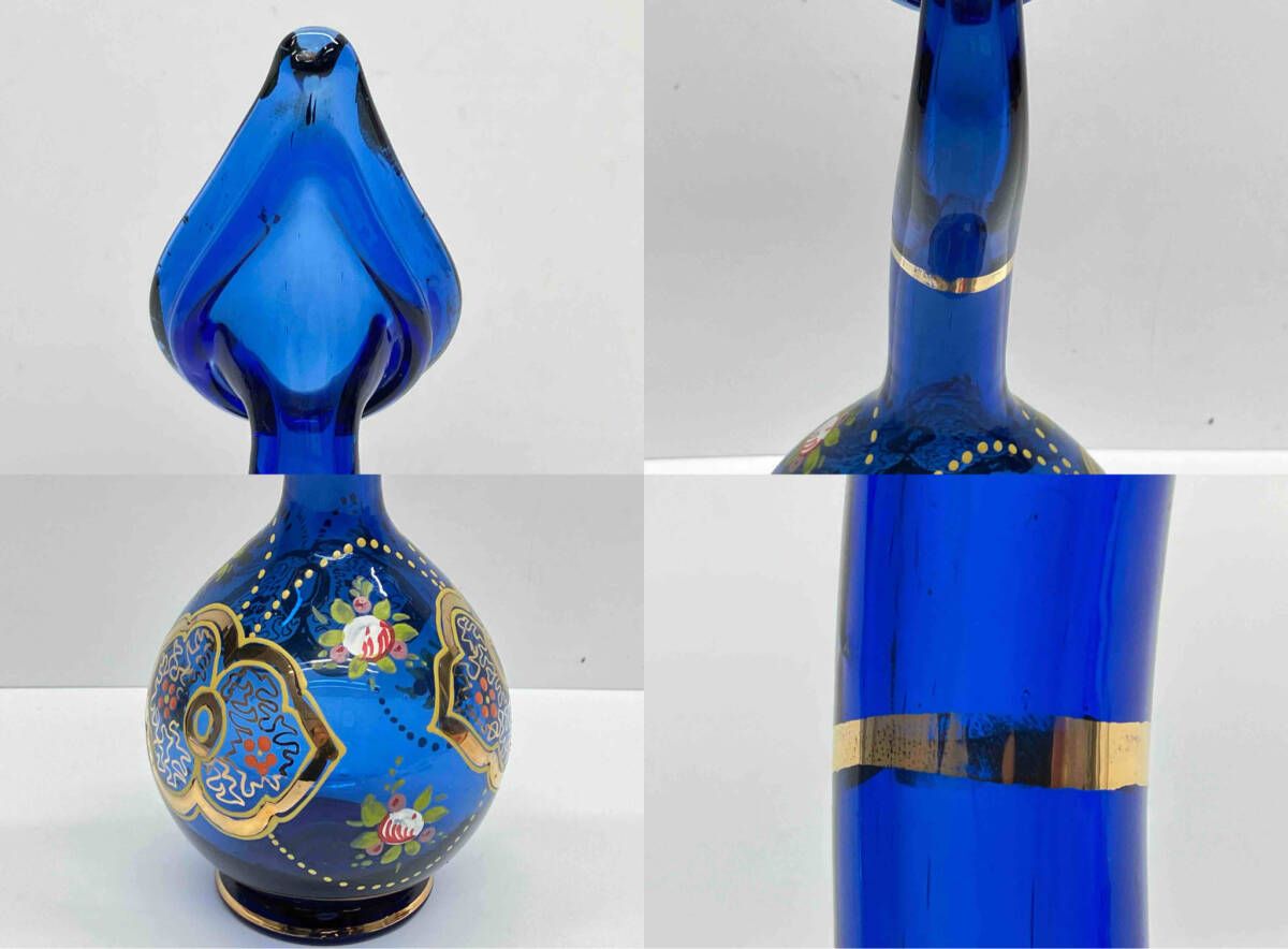 現状品 ペルシャガラス 水差し - メルカリ