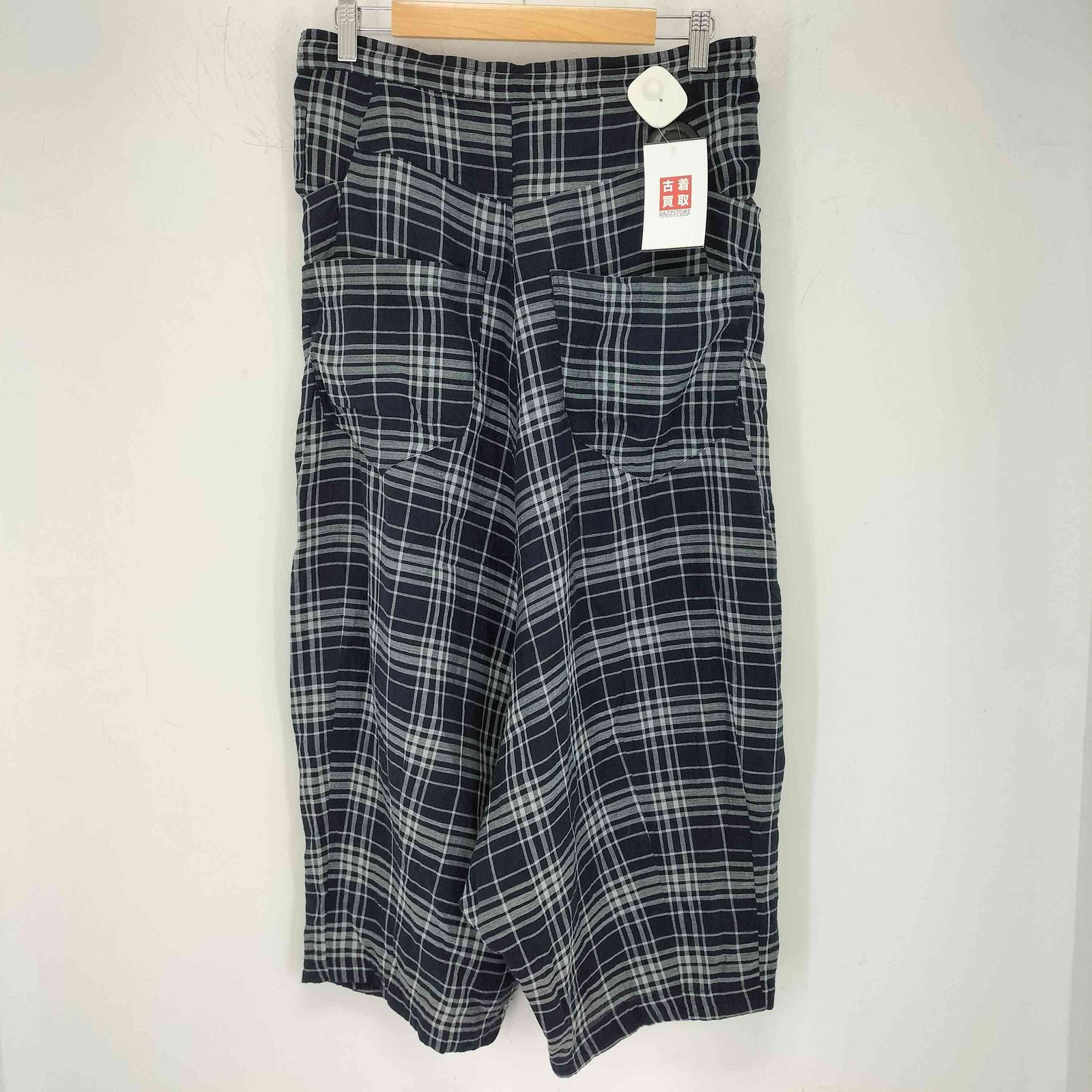 Y's ワイズ 変形 サルエル パンツ チェック ウール 楽天市場】【中古】 ワイズY's ウールゆがみチェックサルエル
