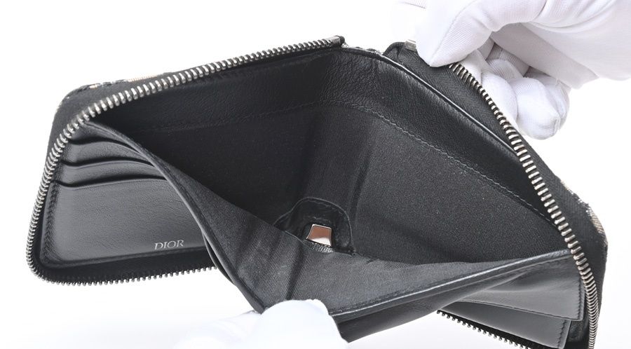 ディオール / DIOR ジップウォレット / ラウンドファスナー財布  