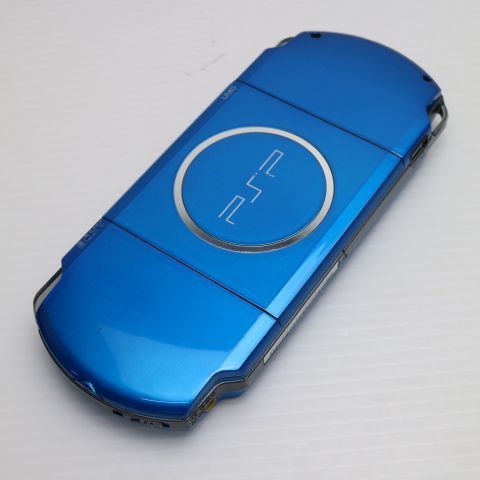 超 PSP-3000 バイブラント ブルー game SONY PlayStation Portable 本体 土日祝発送OK 04000